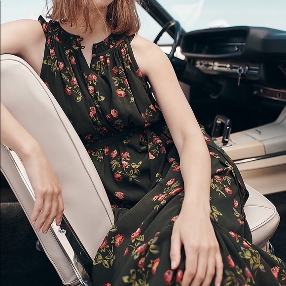 Point Sur floral midi dress - Picture 3 of 3